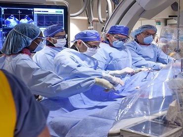 Cardiology section of Sri Sri Hari Guruchand Sramajibi Swasthya Prakalpa